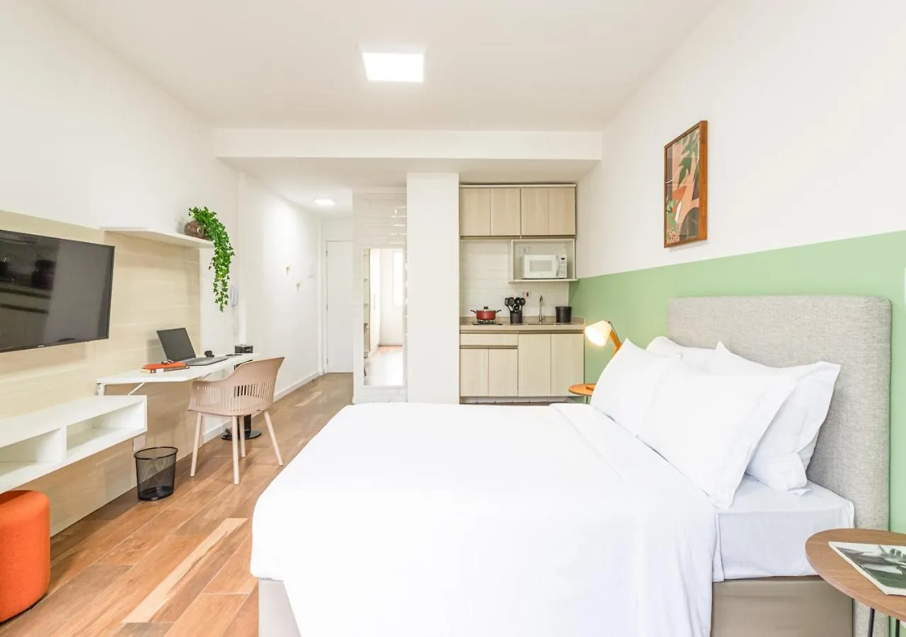 Apartamento Nomah - Aptos por Temporada no Campos Elíseos Brasil