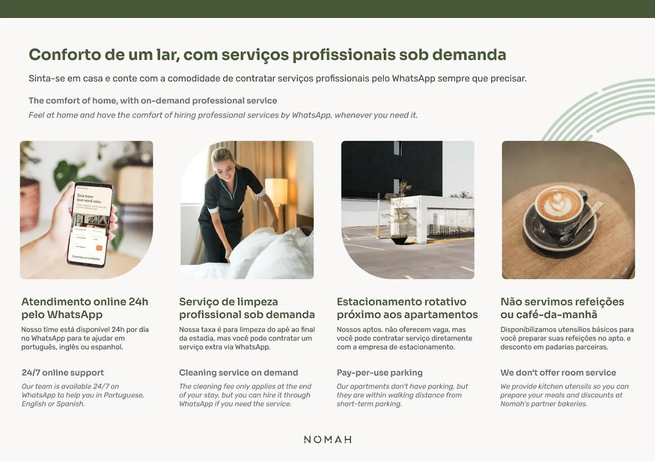 Nomah - Aptos Por Temporada No Campos Eliseos 0*, San Paolo Brasile
